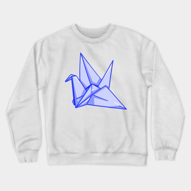 Origami Crane Crewneck Sweatshirt by mailboxdisco